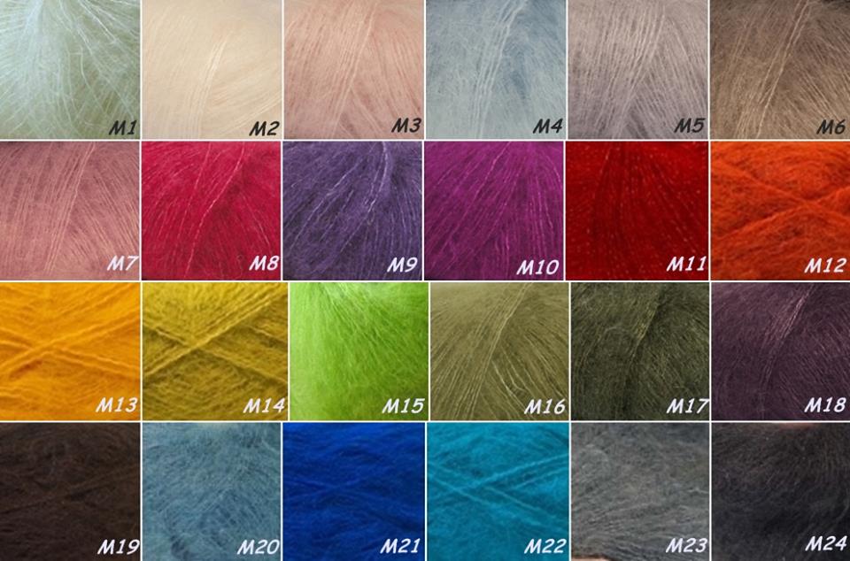 Mohair garn