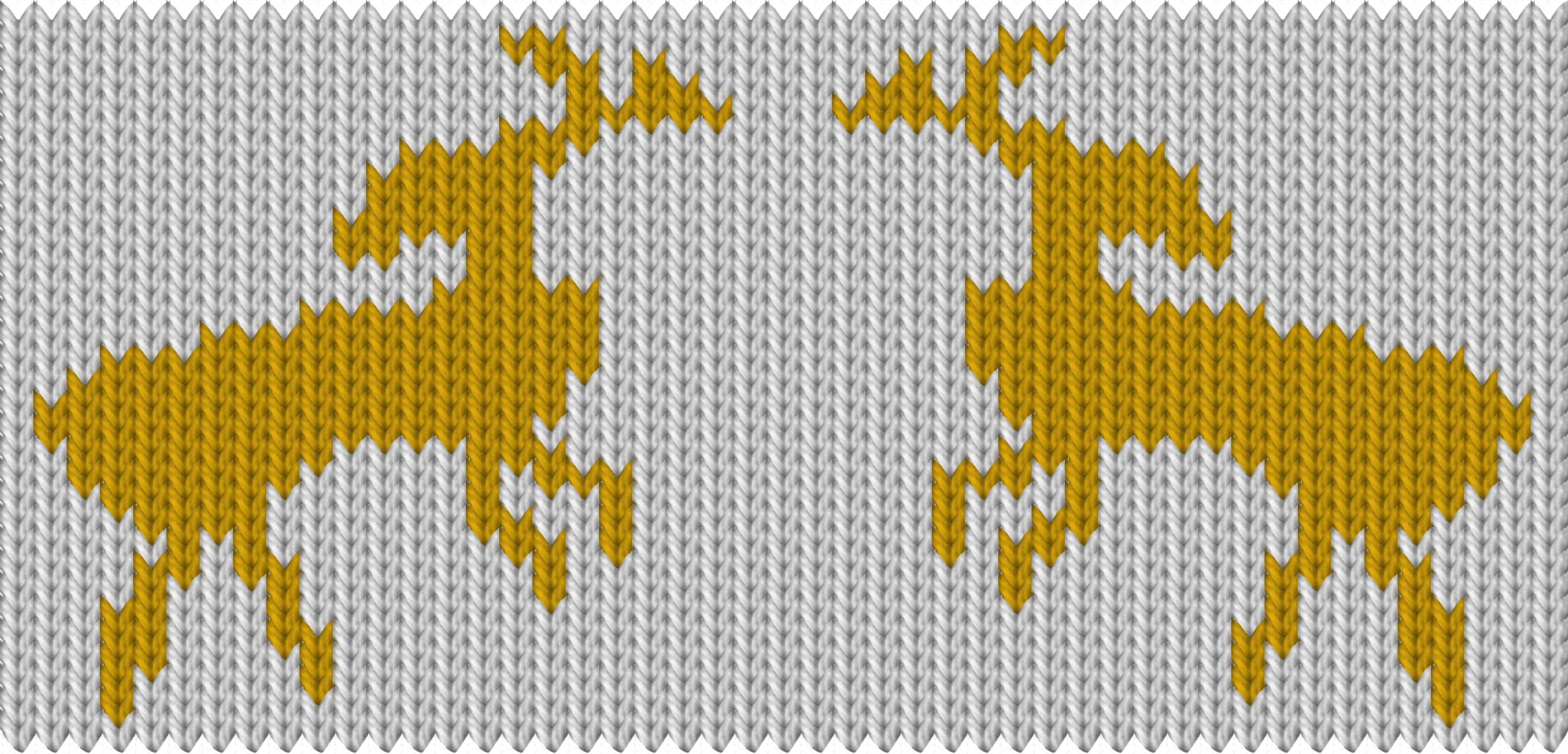 stickning motiv älg