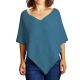 Handstickad poncho