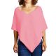 Handstickad poncho