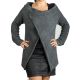 Handstickad cardigan i merino ull
