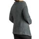 Handstickad cardigan i merino ull