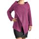 Handstickad cardigan i merino ull