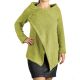 Handstickad cardigan i merino ull