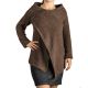 Handstickad cardigan i merino ull