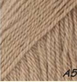 Beige stickade knappar