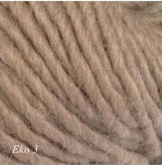 Eco ull ljus brun